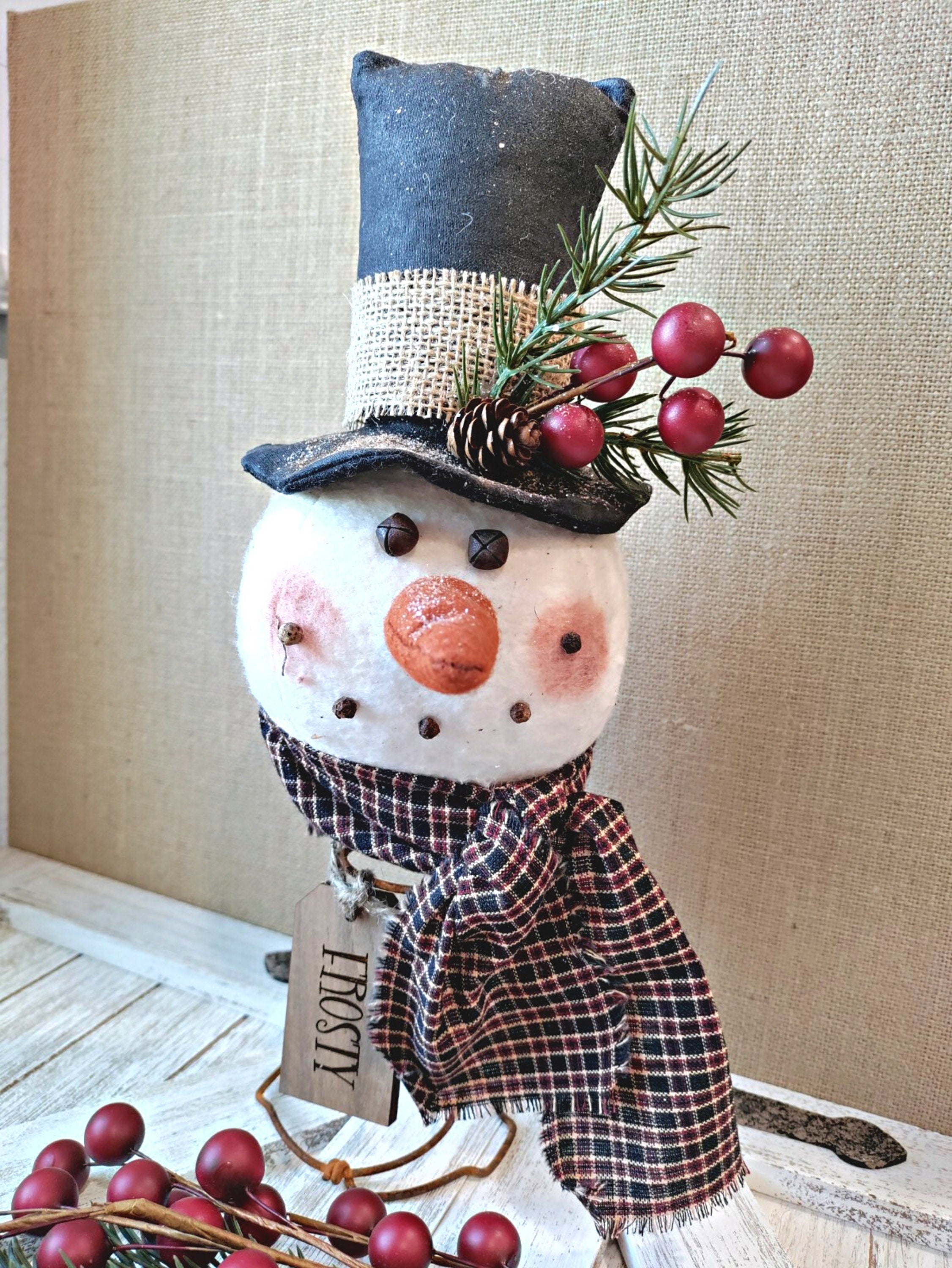 Snowman Ornament — Country Neighbor Crafts