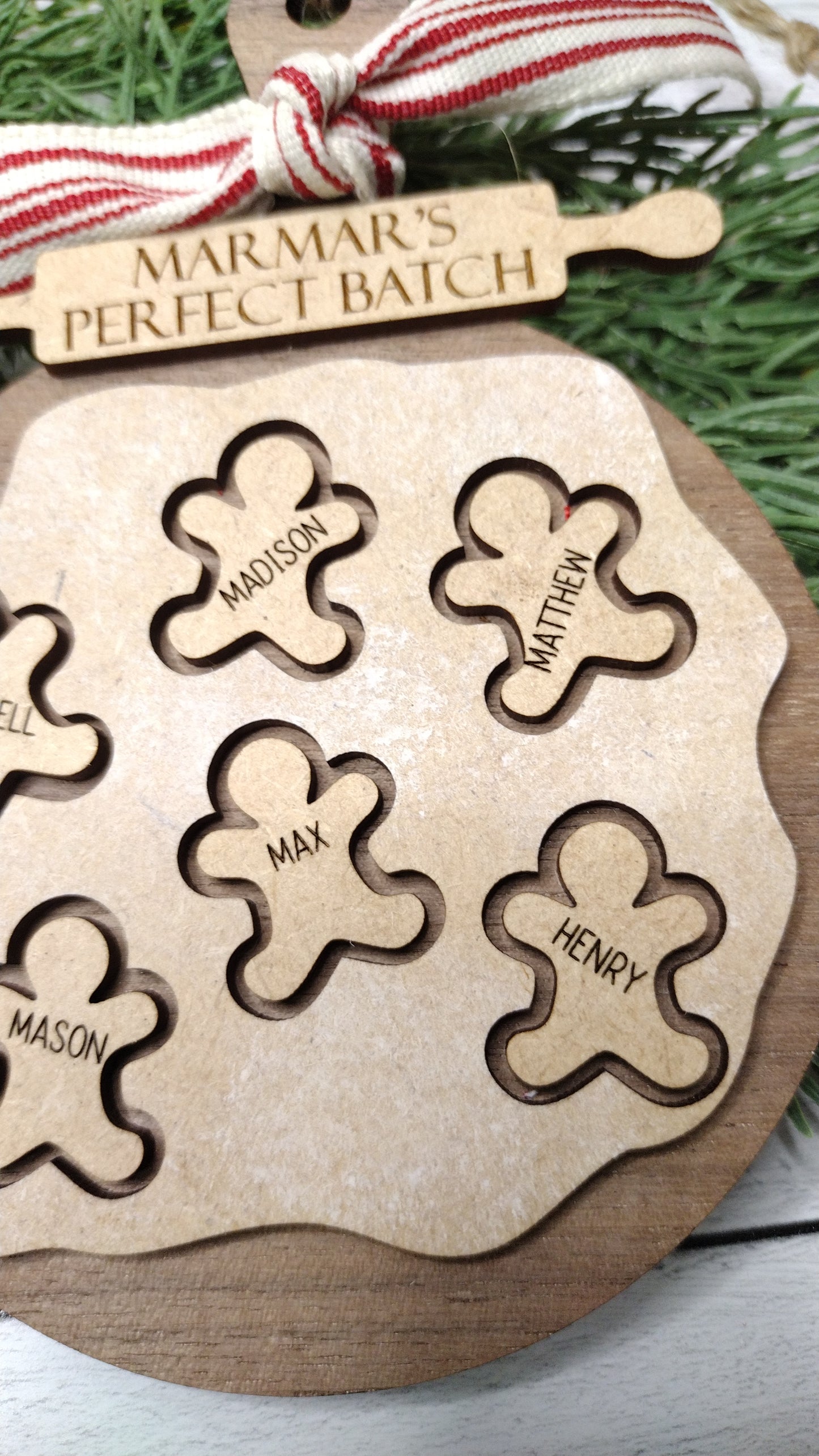 Perfect Batch Gingerbread Ornament